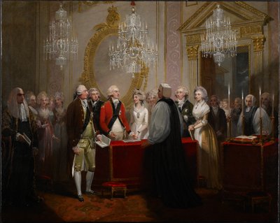 Il Matrimonio del Duca e della Duchessa di York, 1791 da Henry Singleton
